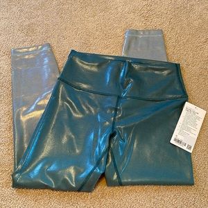 Lululemon Wunder Train HR Foil Tight 25”
